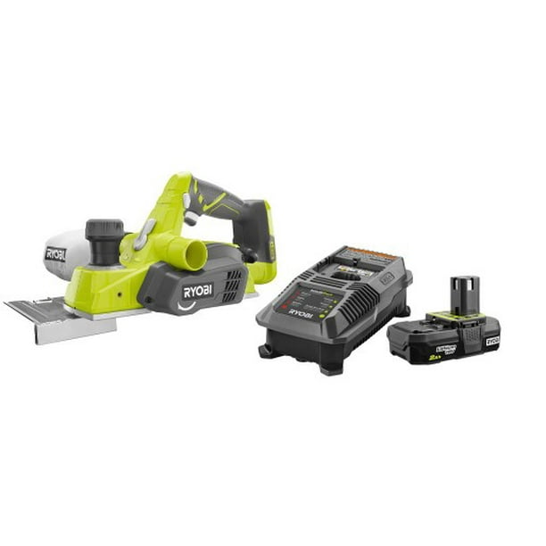 Ryobi Cordless Planer 3-1//4 in 18-Volt Lithium-Ion Brushed Automatic Kickstand
